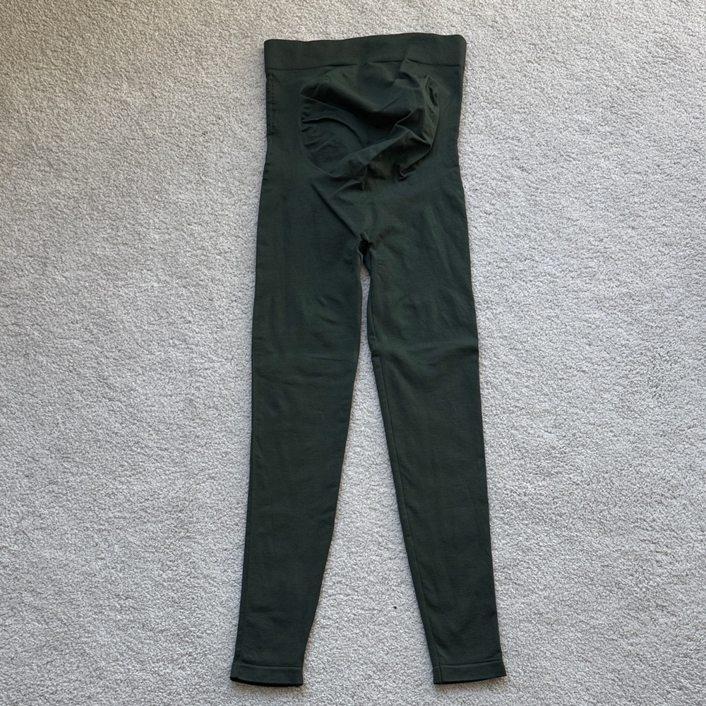 Blanqi Green Maternity Leggings